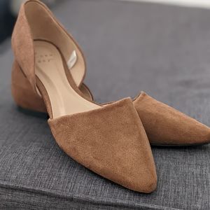 A new day suede flats size 6.5